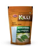 Killi Herbs & Spices Adhatoda Leaves Powder (Malabur Nut), 100g (Cold & Cough)